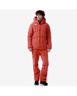 Kappa 6Cento 662 Giacche Uomo Arancione - Rosso
