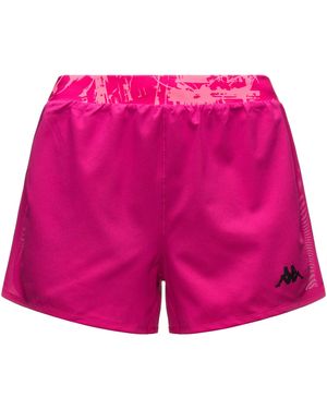 Kappa Igbax Pro Pantaloncini Donna Viola - Rosa