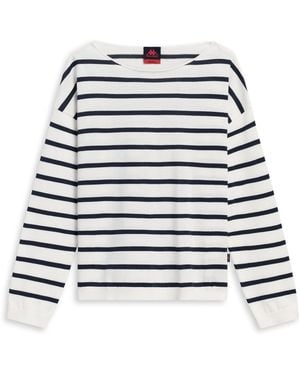 Kappa Mallory Maglioni Donna Bianco - Blu