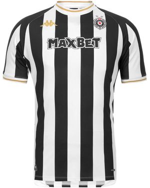 Kappa Kombat 2027 Home Partizan Maglie Sportive Uomo Nero