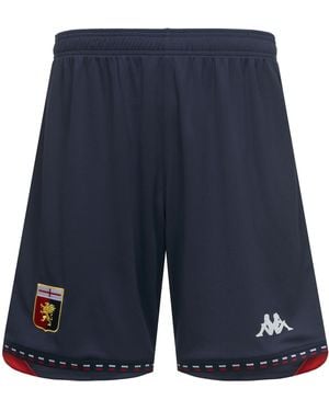 Kappa Kombat Ryder 2027 Genoa Pantaloncini Uomo Blu