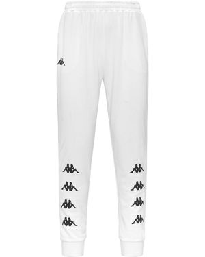 Kappa Ielcio Pantaloni Uomo Bianco