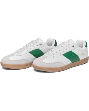 Kappa Logo Mattea 1.0 Scarpe Da Ginnastica Uomo, Donna Bianco - Verde