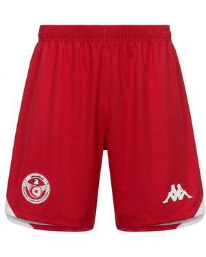 Kappa Kombat Ryder 2026-27 Tunisia Pantaloncini Uomo Rosso