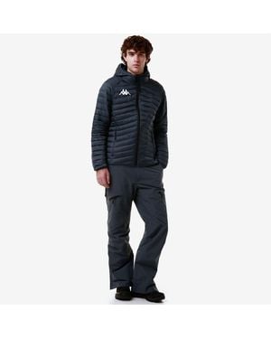 Kappa 6Cento 660 Giacche Uomo Grigio - Blu