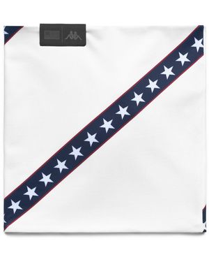 Kappa Thincold 2 Usa Sciarpe Uomo, Donna Bianco - Blu