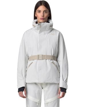 Kappa 679 Giacche Donna Bianco - Grigio