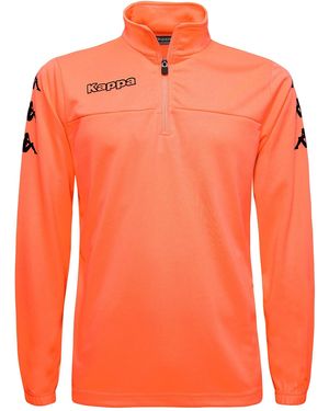 Kappa 4Soccer Bout Felpe Uomo Rosso - Arancione