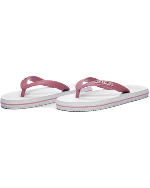 Kappa Logo Moker Kid Infradito Bambino/A Bianco - Rosa