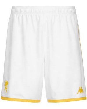 Kappa Kombat Ryder Pro 2026 Genoa Pantaloncini Uomo Grigio - Bianco
