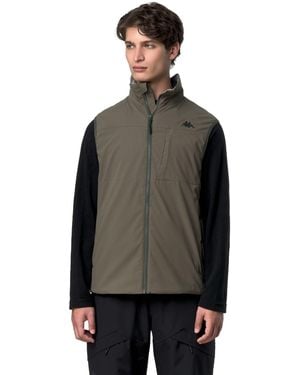 Kappa 697Pr Giacche Uomo Verde - Nero