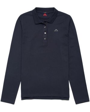 Kappa Charlotte Polo Donna Blu
