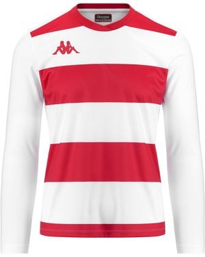Kappa 4Soccer Casernhor Maglie Sportive Uomo Bianco Xxl - Rosso