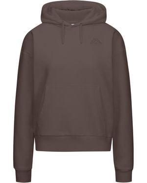 Kappa Logo Emmew Felpe Donna Marrone