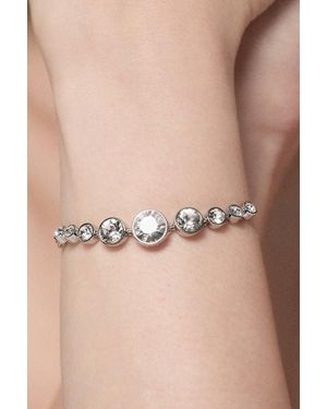 Karen Millen Tone Crystal Flow Bracelet - Natural