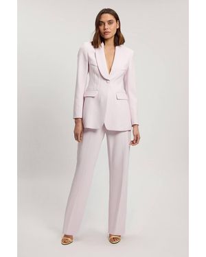 Karen Millen Compact Stretch Tailored Trouser - Multicolour