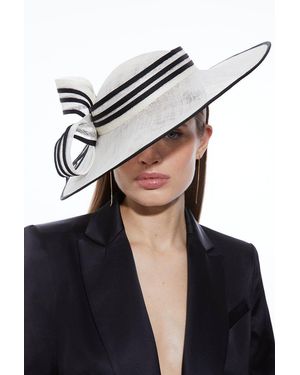 Karen Millen Classic Bow Fascinator - Black