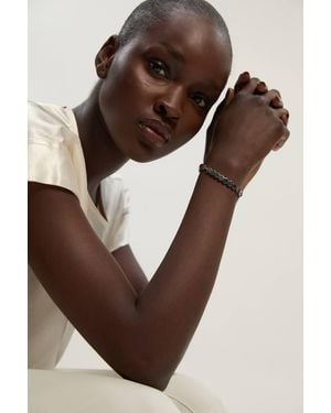 Karen Millen Mosaic Bracelet - Brown