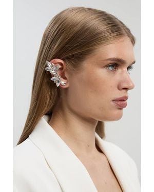 Karen Millen Diamante Earcuff - Brown