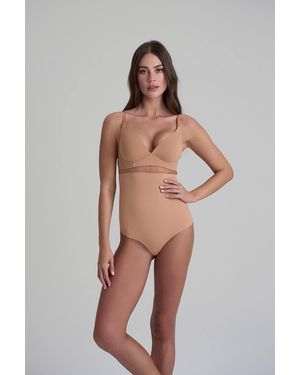 Karen Millen Sculpting High Waist Thong - Multicolour