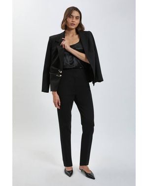 Karen Millen Tailored Slim Leg Trouser - Black
