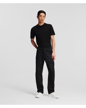 Karl Lagerfeld Kameo Straight Jeans - Black