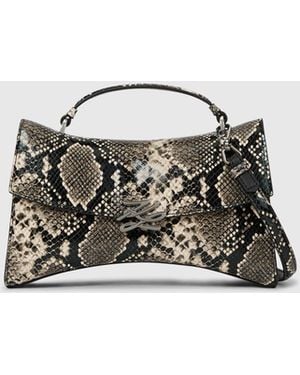 KARL LAGERFELD K/Autograph Twist Python Top Handle Bag - Multicolour