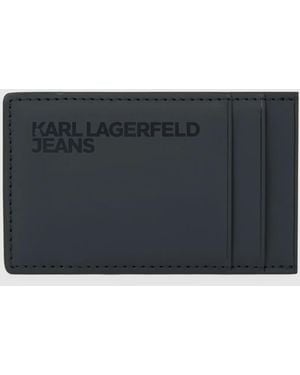KL Jeans Coated Cardholder - Grey