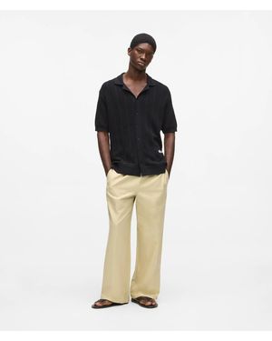 KL Jeans Linen Blend Trousers - Multicolour