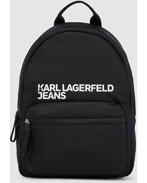 KL Jeans Sac À Dos En Nylon Avec Logo, Homme, Taille - Noir