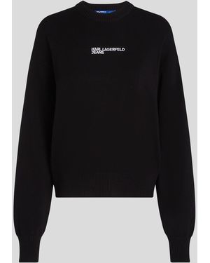 KL Jeans Pullover - Schwarz