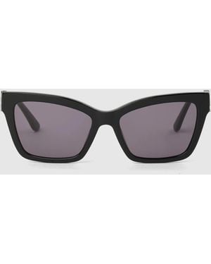 KARL LAGERFELD Autograph Cat Eye Sunglasses - Grey