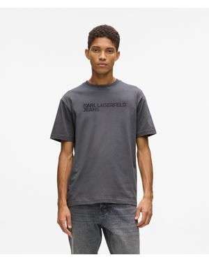 KL Jeans Logo T-Shirt - Grey