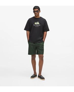 KARL LAGERFELD Côte D'Azur Shorts - Black