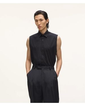 KARL LAGERFELD Kl Studio Sleeveless Shirt - Blue