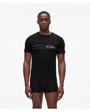 Karl Lagerfeld Pyjama-Geschenkset Mit Logo - Schwarz