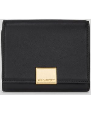 Karl Lagerfeld K/forever Trifold Wallet - Black