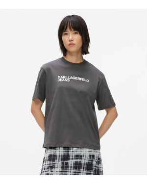 KL Jeans Logo T-Shirt - Grey