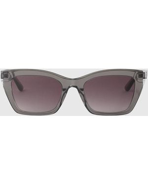 KARL LAGERFELD Autograph Butterfly Sunglasses - Grey
