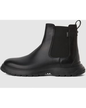 KARL LAGERFELD Magnus Chelsea Boots - Black