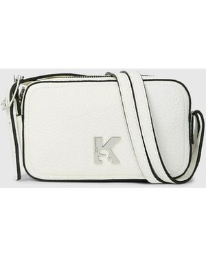KL Jeans K Logo Camera Bag - Natural
