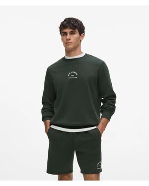 KARL LAGERFELD Rue St-Guillaume Loungewear Sweatshirt - Green
