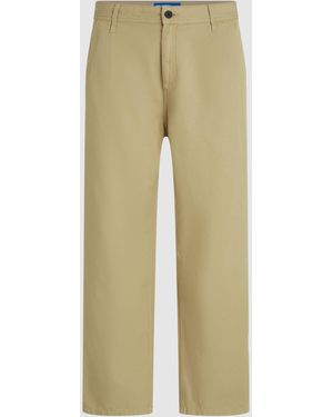 KL Jeans Relaxed Chino Trousers - Natural