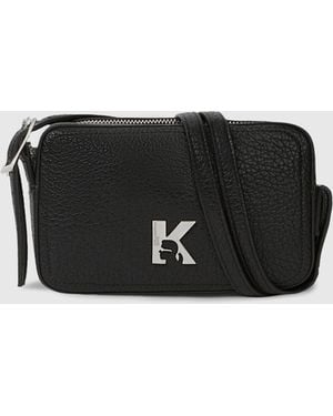 KL Jeans K Logo Camera Bag - Black
