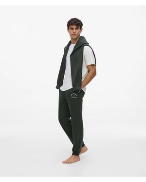 KARL LAGERFELD Rue St-Guillaume Loungewear Trousers - White