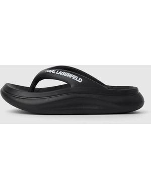 KL Jeans Skoona Ii Slides - Black