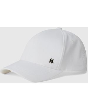 KARL LAGERFELD Monogram Baseball Cap - White