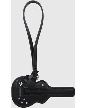 KARL LAGERFELD Ikon Guitar 3D Keychain - Black