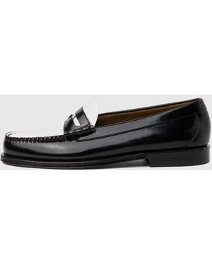 KARL LAGERFELD Kl X G.H.Bass Penny Loafers - Black