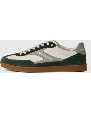 KARL LAGERFELD Kandidate Monochrome Trainers - Green